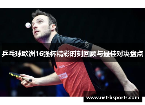 乒乓球欧洲16强杯精彩时刻回顾与最佳对决盘点