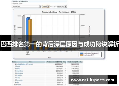 巴西排名第一的背后深层原因与成功秘诀解析
